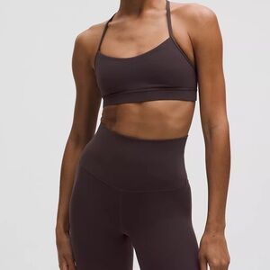 Flow Y Bra Nulu Light Support Size 2 NWT